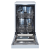 White Knight DW1045WA 10 Setting Slimline Dishwasher